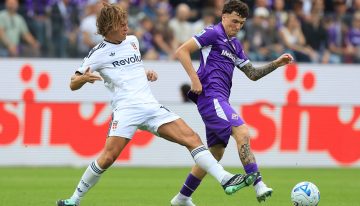El cabezazo perfecto de Nico Paz ante Fiorentina y el foul a Mastantuono que le valió una amarilla