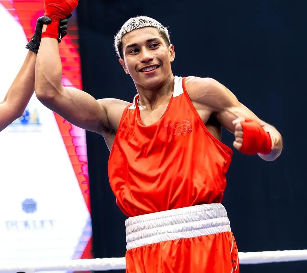 La imagen triunfal de Nicolás Peralta: una ilusión para el boxeo argentino