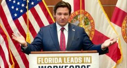 Se despide DeSantis y pide votar en noviembre la Enmienda 3 que define el impuesto a la propiedad en Florida