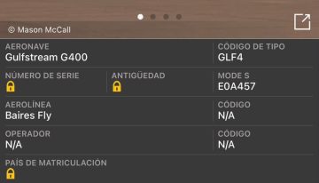 El avión retenido por 24 horas en el Puerto Iguazú en el que se fue Flavio Bolsonaro