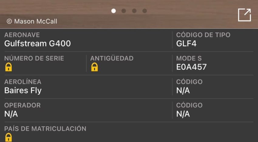 El avión retenido por 24 horas en el Puerto Iguazú en el que se fue Flavio Bolsonaro