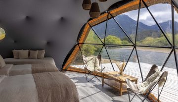 El campamento de lujo que combina naturaleza salvaje y servicios cinco estrellas en la Patagonia