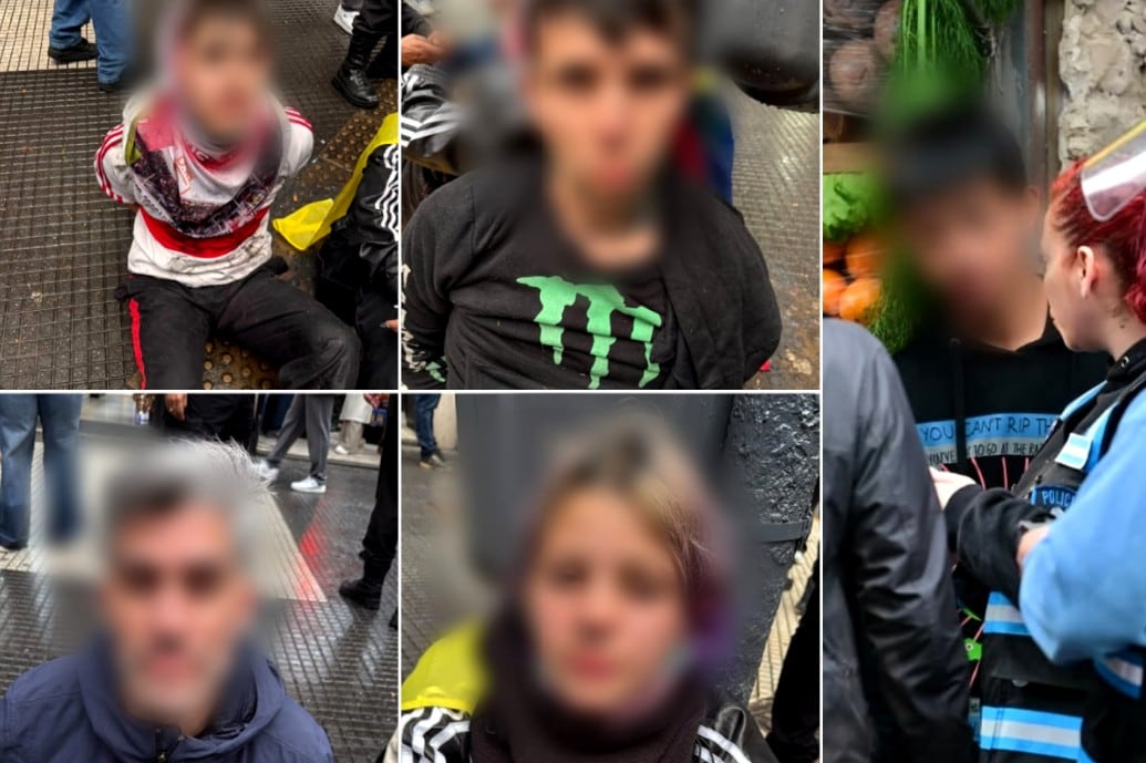Más de 30 personas fueron detenidas durante la Marcha Federal Universitaria, que tuvo lugar en las inmediaciones del Congreso