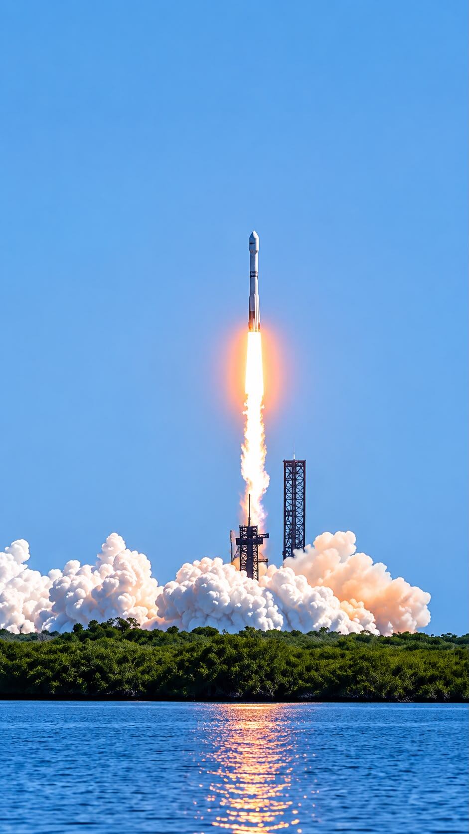 Lanzamiento de la misión Europa Clipper, estimada a llegar en 2030. (Foto: cortesía Patricio Figueredo)