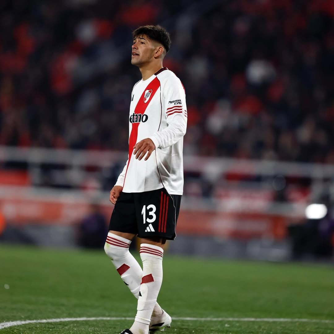 Lautaro Rivero volvería a ser titular en River ante Racing. (Foto: lautarorivero_03/IG)