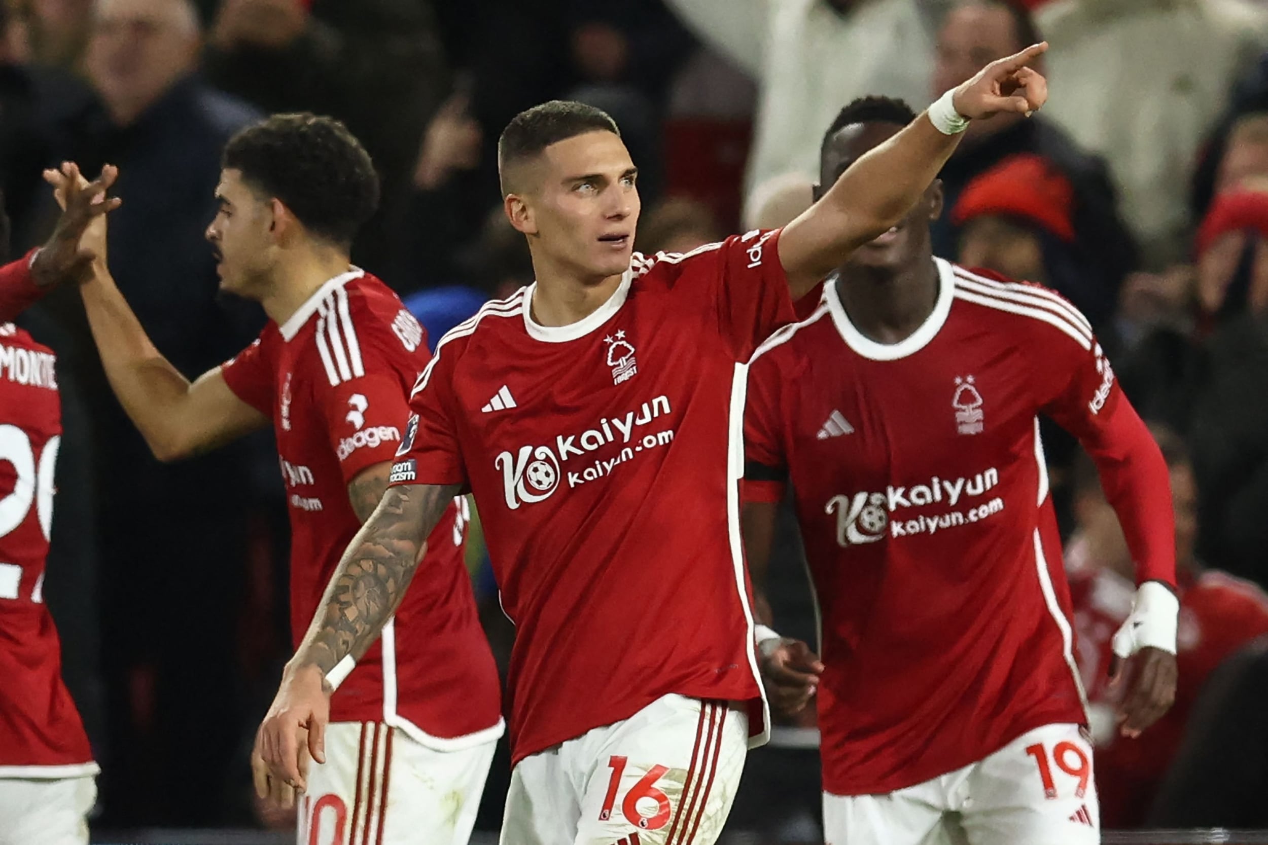 Nicolás Domínguez, jugador de Nottingham Forest 