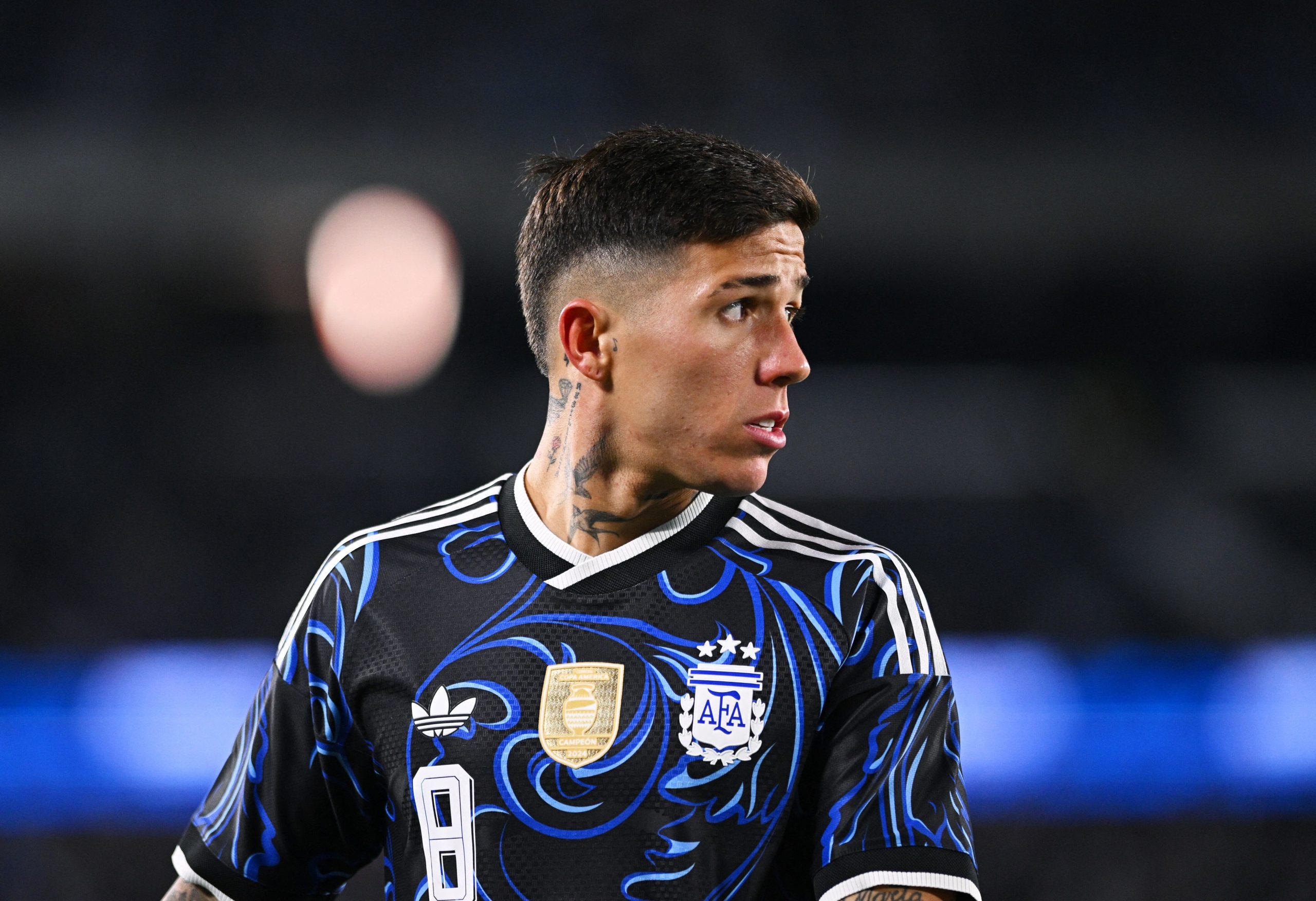 Enzo Fernández fue elegido la figura de la goleada de la Selección argentina sobre Burkina Faso. (Foto: Reuters/Rodrigo Valle).