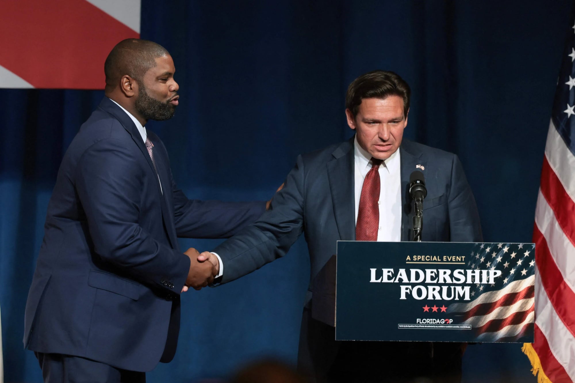 Byron Donalds es el candidato republicano para suceder a Ron DeSantis como gobernador de Florida