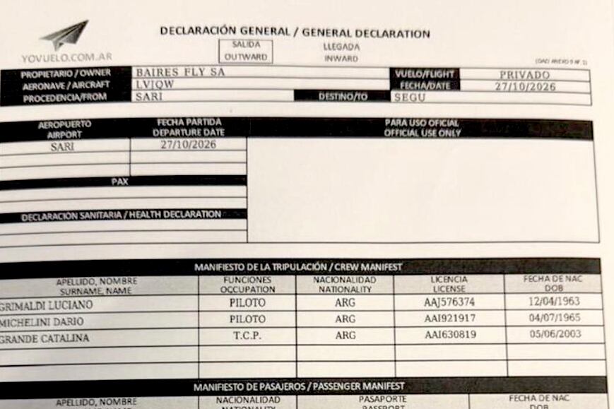 Declaración General