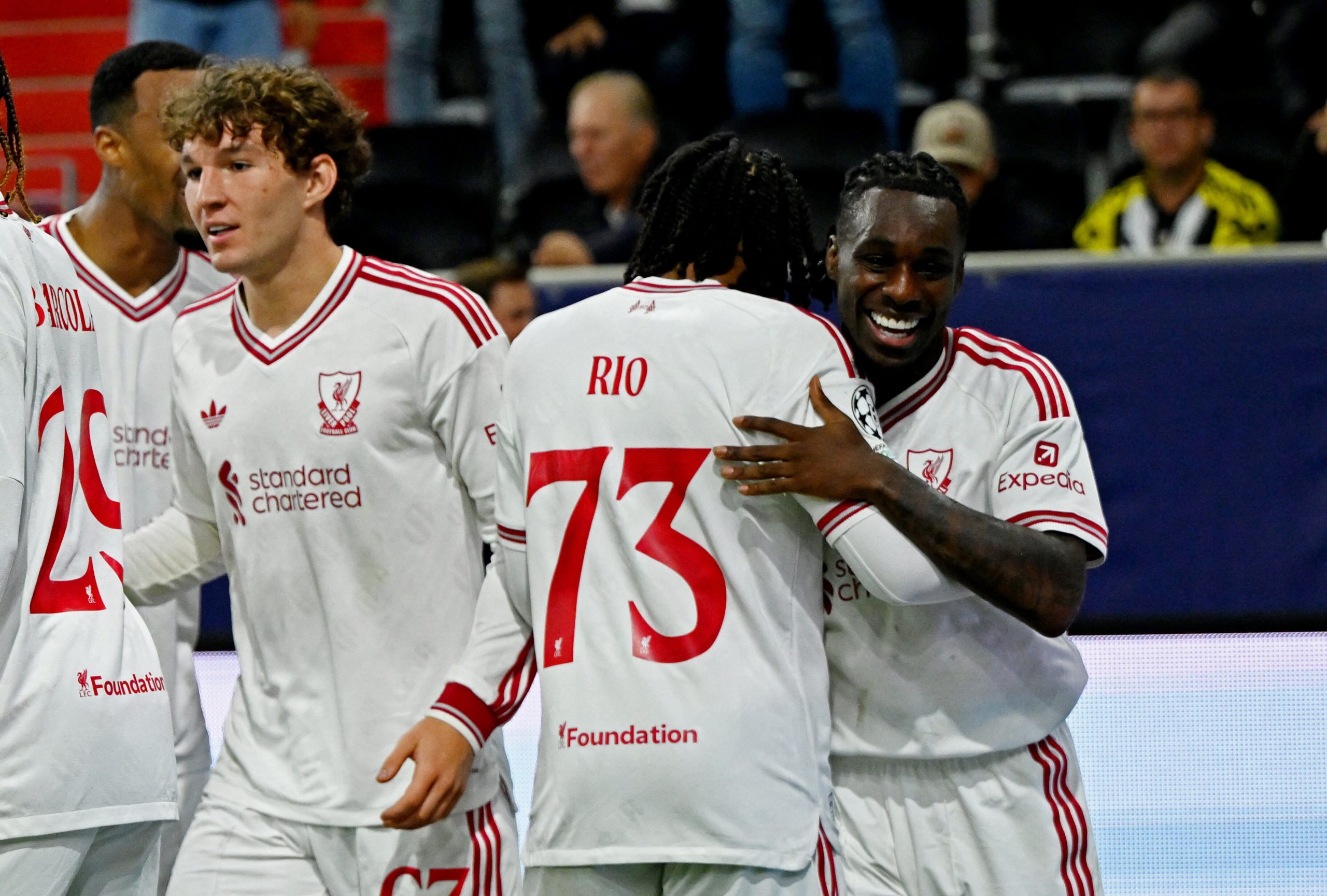 LASK Linz vs Liverpool por la fecha 2 de la Champions League del 2026.