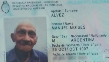 Murió a los 118 años Manuel Moisés Álvez, el hombre más longevo del país