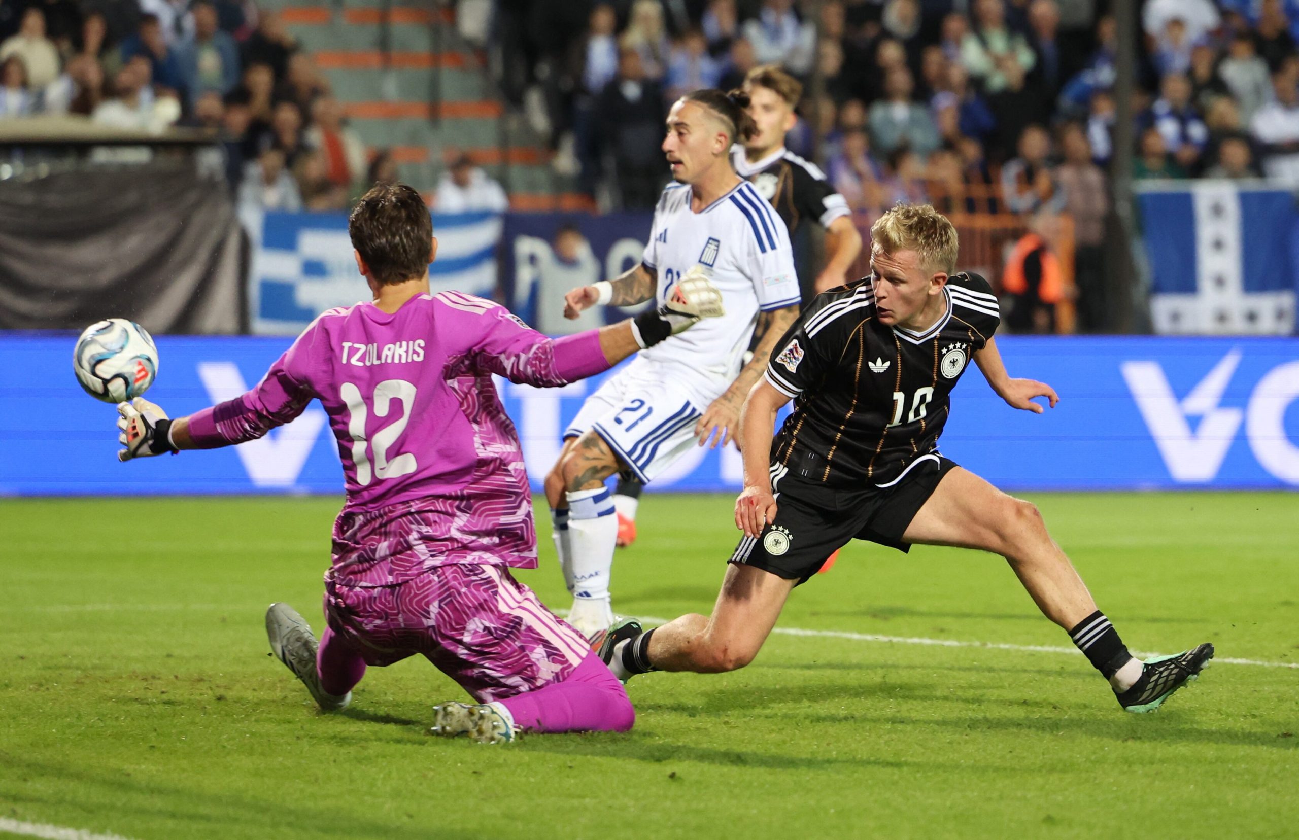 Grecia vs Alemania por la fase de grupos de la UEFA Nations League del 2026.