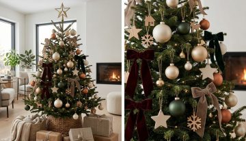 Adiós a los adornos con brillos en el árbol de Navidad: la tendencia elegante y moderna para estas fiestas 2026