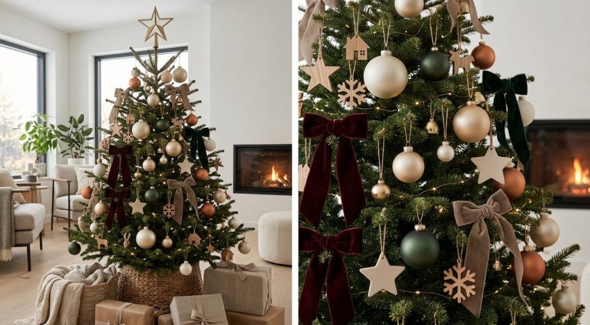 Adiós a los adornos con brillos en el árbol de Navidad: la tendencia elegante y moderna para estas fiestas 2026