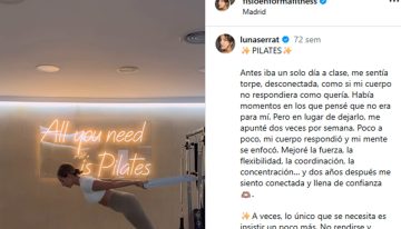 Luna, 28 años, nieta de Joan Manuel Serrat: “A veces lo único que se necesita es insistir un poco más, no rendirse y apostar por uno mismo”