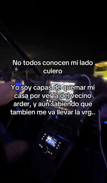 El último posteo de Cindy Tamez, horas antes de la masacre. (Foto: captura de TikTok).
