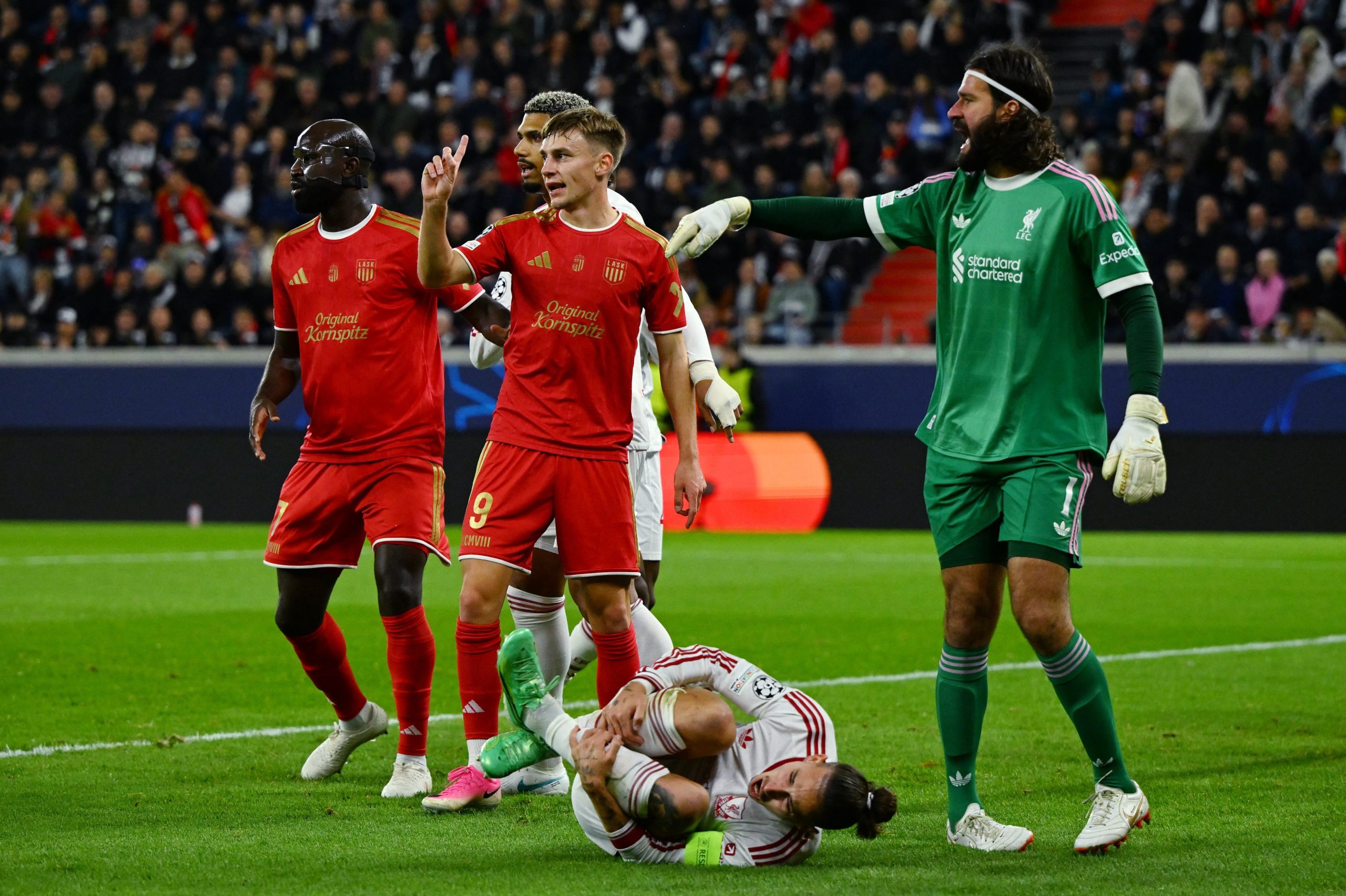 LASK Linz vs Liverpool por la fecha 2 de la Champions League del 2026.