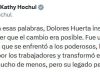 Kathy Hochul, tras la muerte de Dolores Huerta: “Fue una gigante del movimiento obrero que se enfrentó a los poderosos”