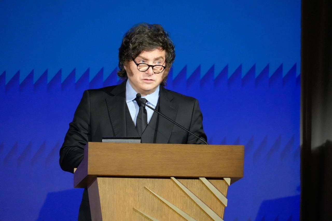 El presidente Javier Milei
