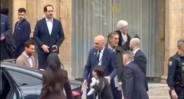 El video de la reacción de Antonela Roccuzzo cuando un guardia de seguridad le impidió a un nene acercarse a Messi