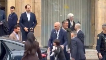 El video de la reacción de Antonela Roccuzzo cuando un guardia de seguridad le impidió a un nene acercarse a Messi