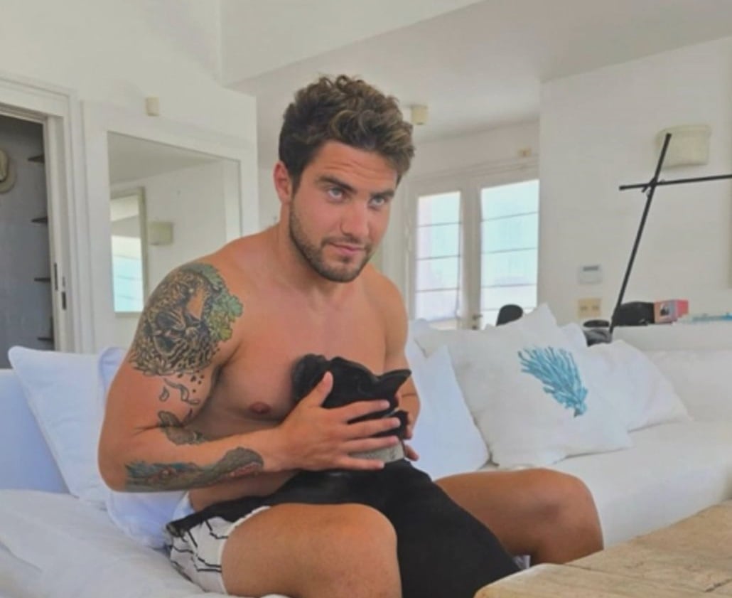 Fran Liotta, el rugbier del que se habría enamorado Lourdes Sánchez. (Foto: captura de América)