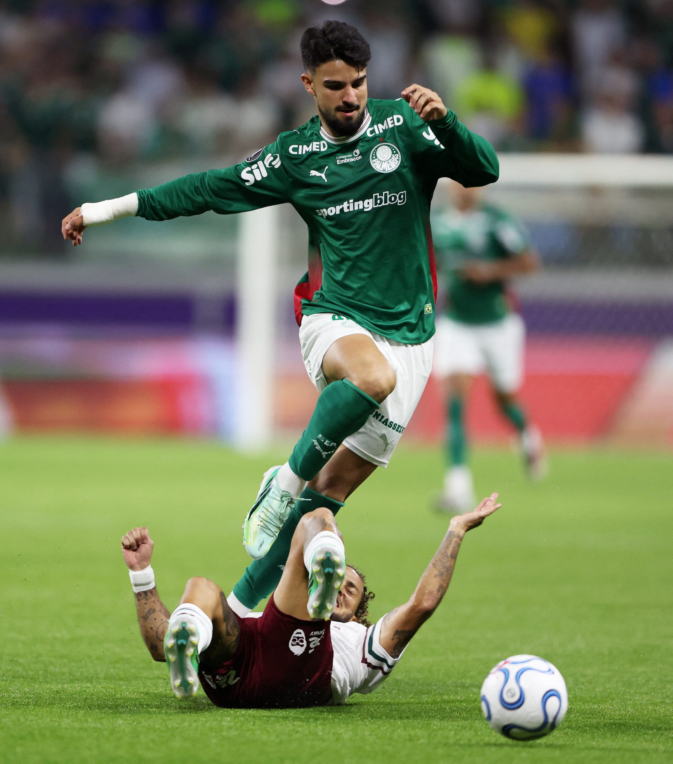 Palmeiras vs Fluminense por las semifinales de la Copa Libertadores del 2026.