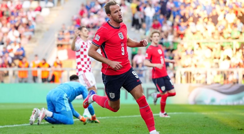 Inglaterra goleó a Croacia de visitante en un marco singular: el estadio debía estar vacío, pero se llenó de niños por una exención otorgada por la UEFA