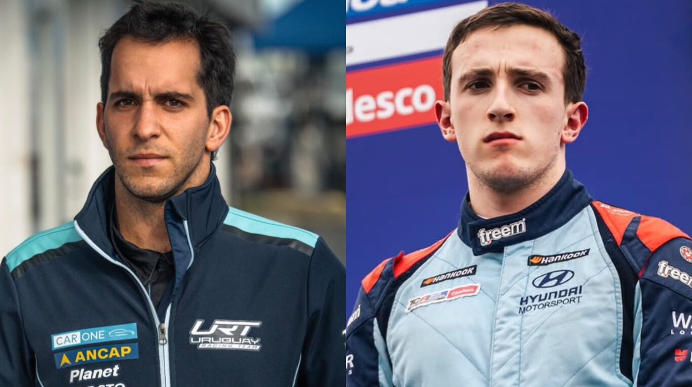 Casella y Trappa, los protagonistas del choque en el TCR de Posadas (Foto: Ig. @juanmacasella)