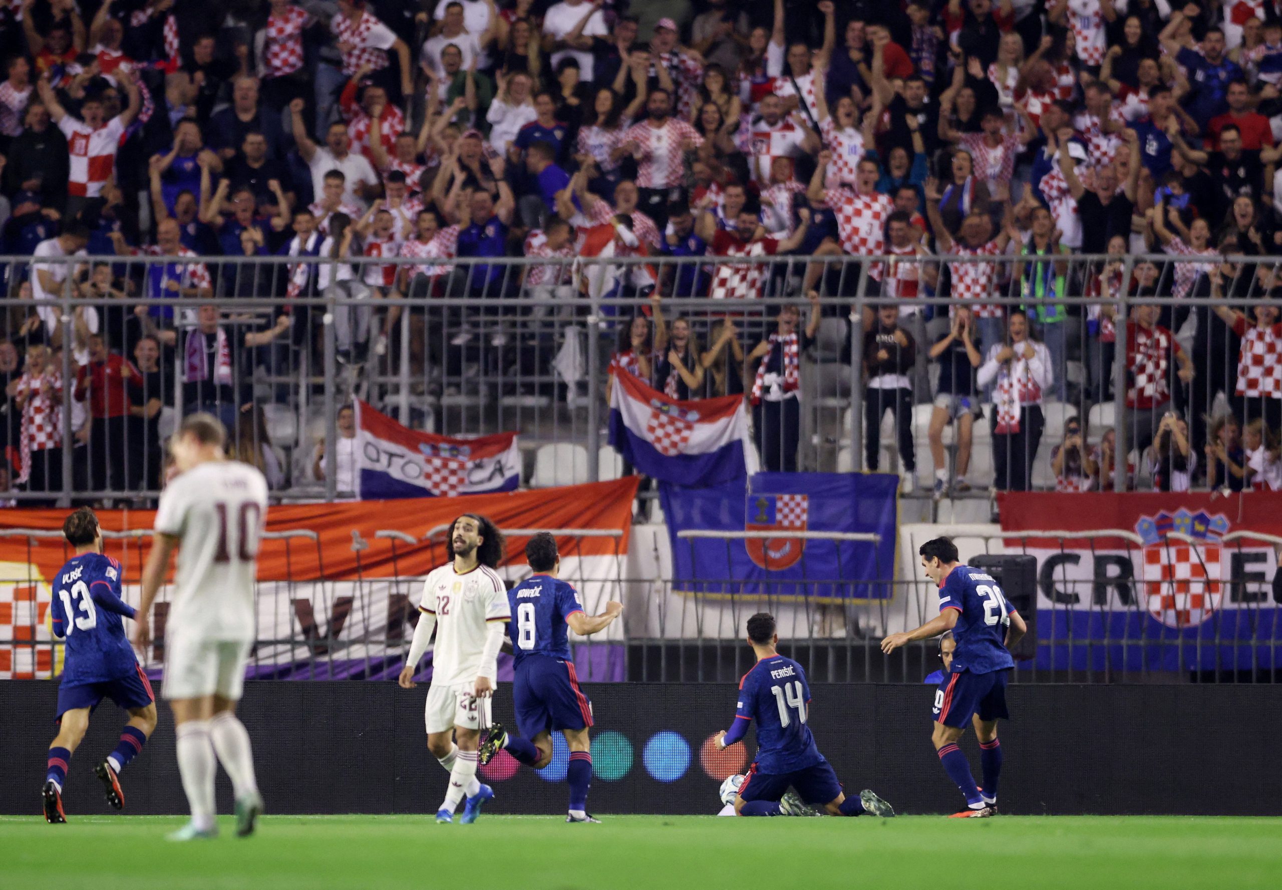 Croacia vs España por la fase de grupos de la UEFA Nations League del 2026.