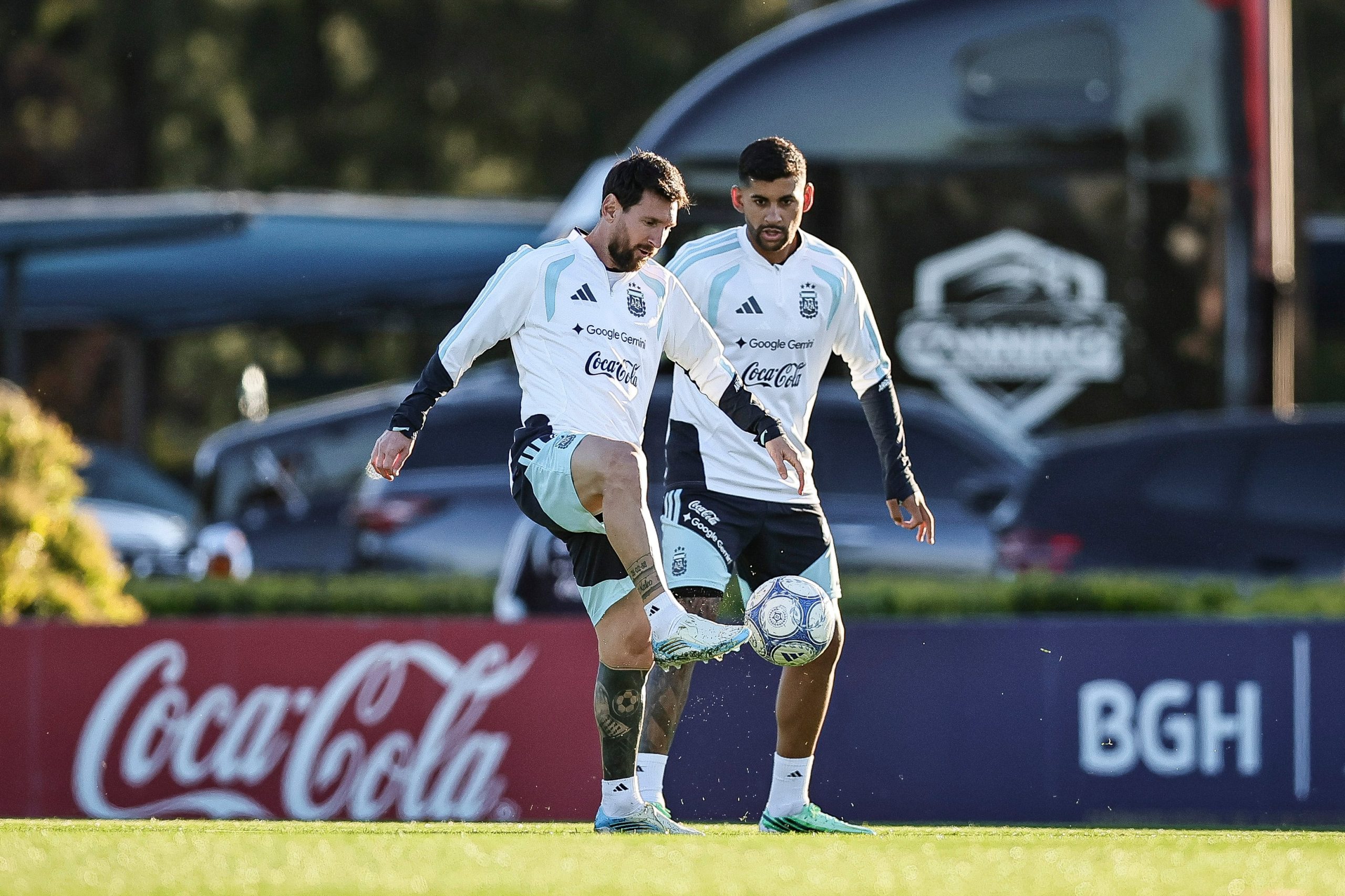 El capitán de la selección, Lionel Messi