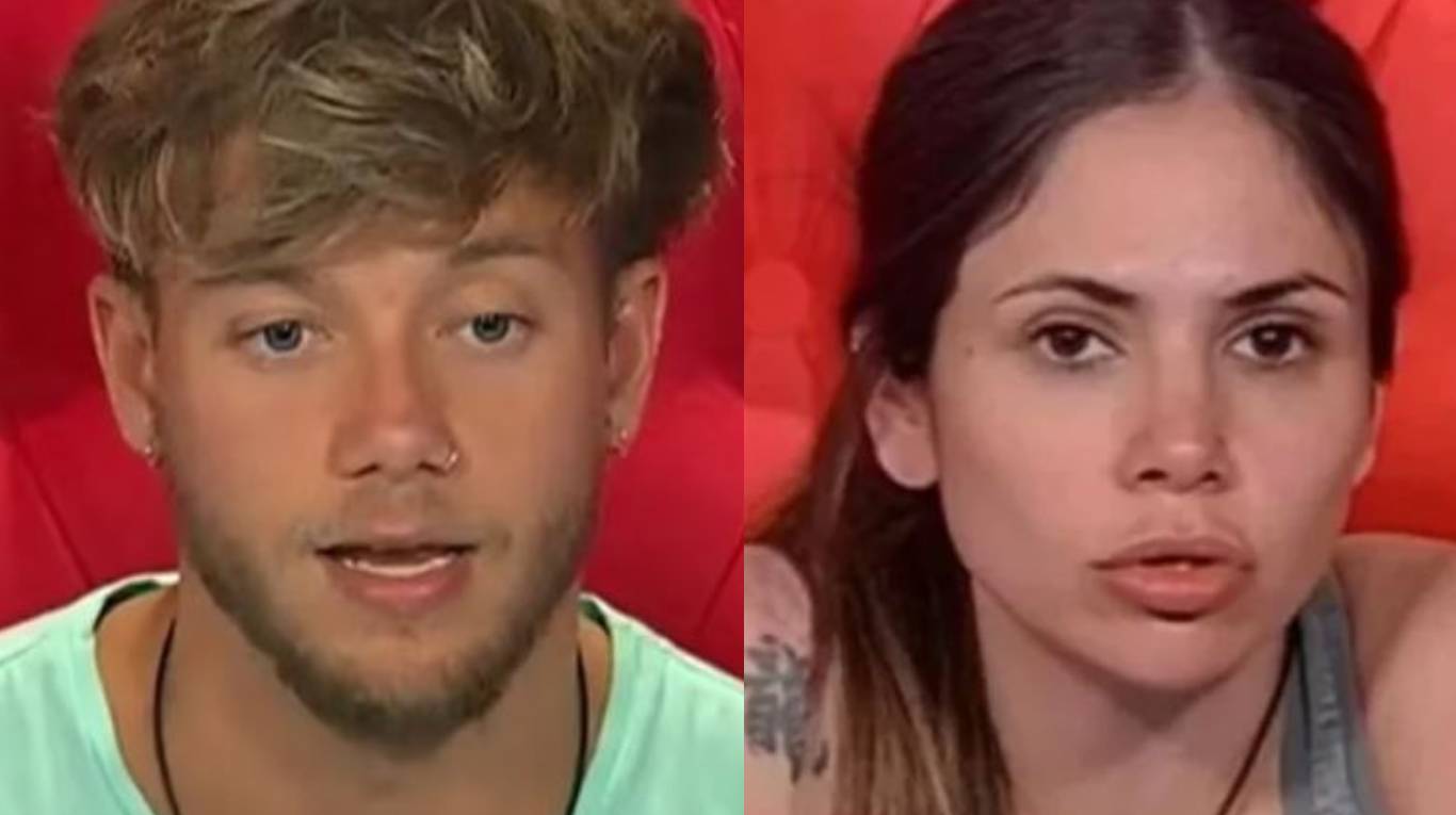 Romina Uhrig y Nacho Castañares se conocieron en la casa de Gran Hermano 2022. (Foto: Telefe)
