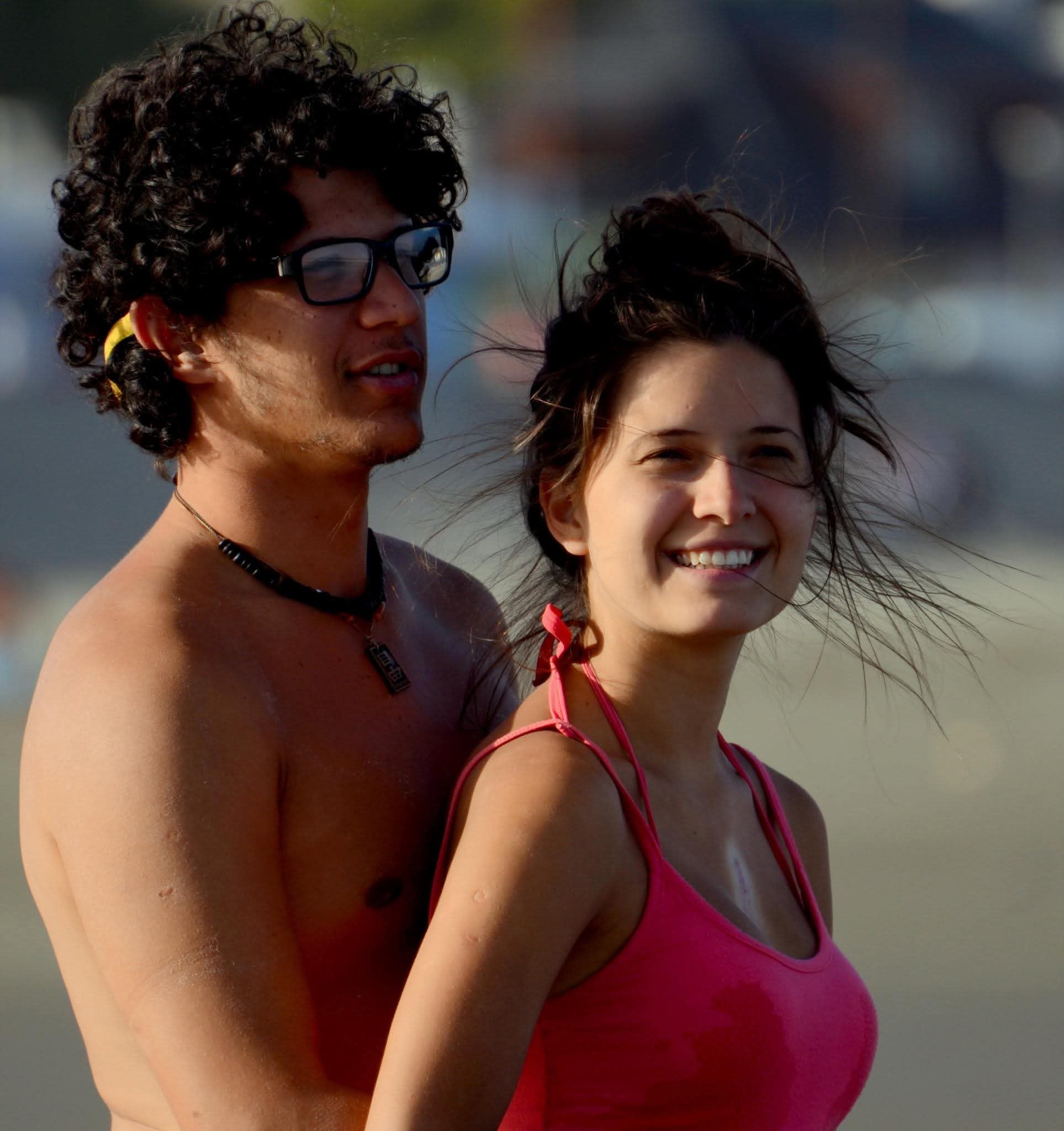 En la playa tomaron varias decisiones, en distintos momentos