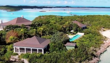 Johnny Depp compró una isla de 18 hectáreas en las Bahamas y la transformó en una reserva privada con energía solar
