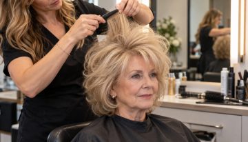 Ana Espejo, peluquera: “Después de los 60, darle mucho volumen al pelo con batidos o fijador puede hacernos parecer más grande”