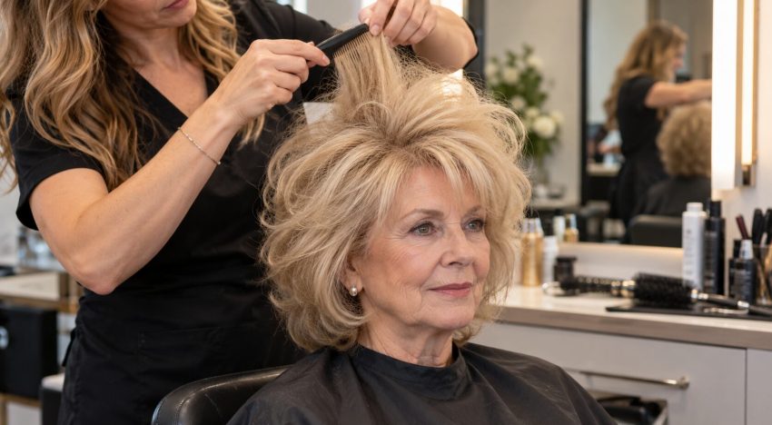 Ana Espejo, peluquera: “Después de los 60, darle mucho volumen al pelo con batidos o fijador puede hacernos parecer más grande”