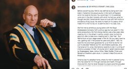 La conmovedora despedida de Ian McKellen a Patrick Stewart tras su muerte