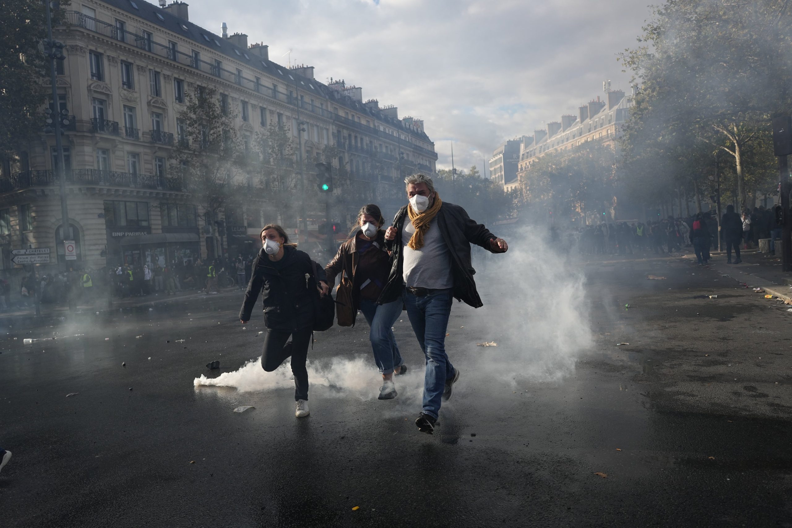Corridas en París, en la Place de la République 