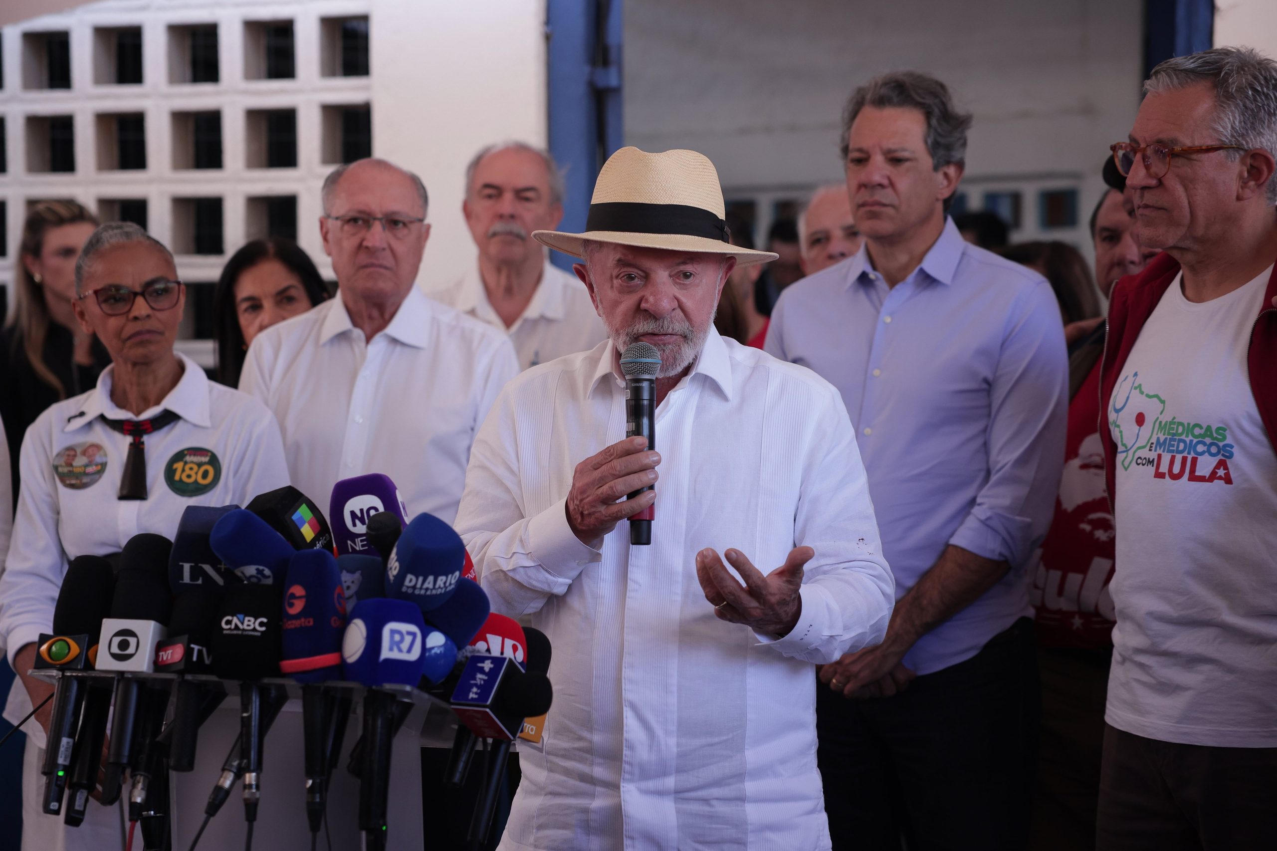 Lula da Silva, candidato del Partido de los Trabajadores (AP Photo/Ettore Chiereguini)