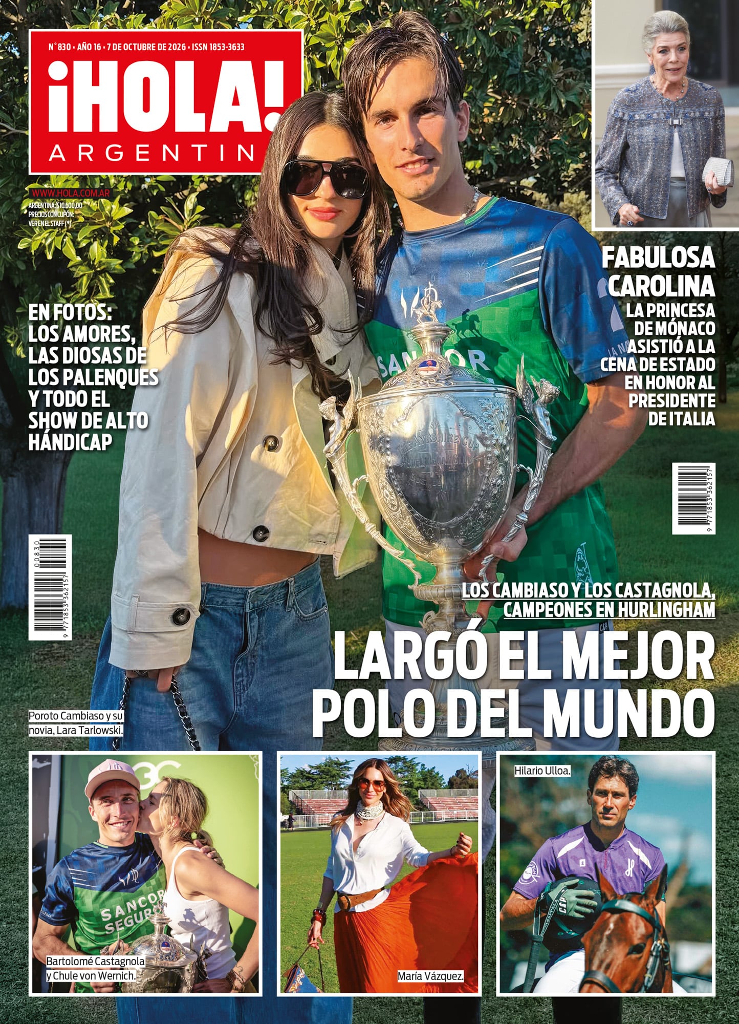 La tapa de revista ¡Hola! de esta semana