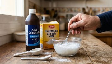 Mezclar bicarbonato con agua oxigenada: para qué sirve y por qué recomiendan hacerlo los expertos en limpieza