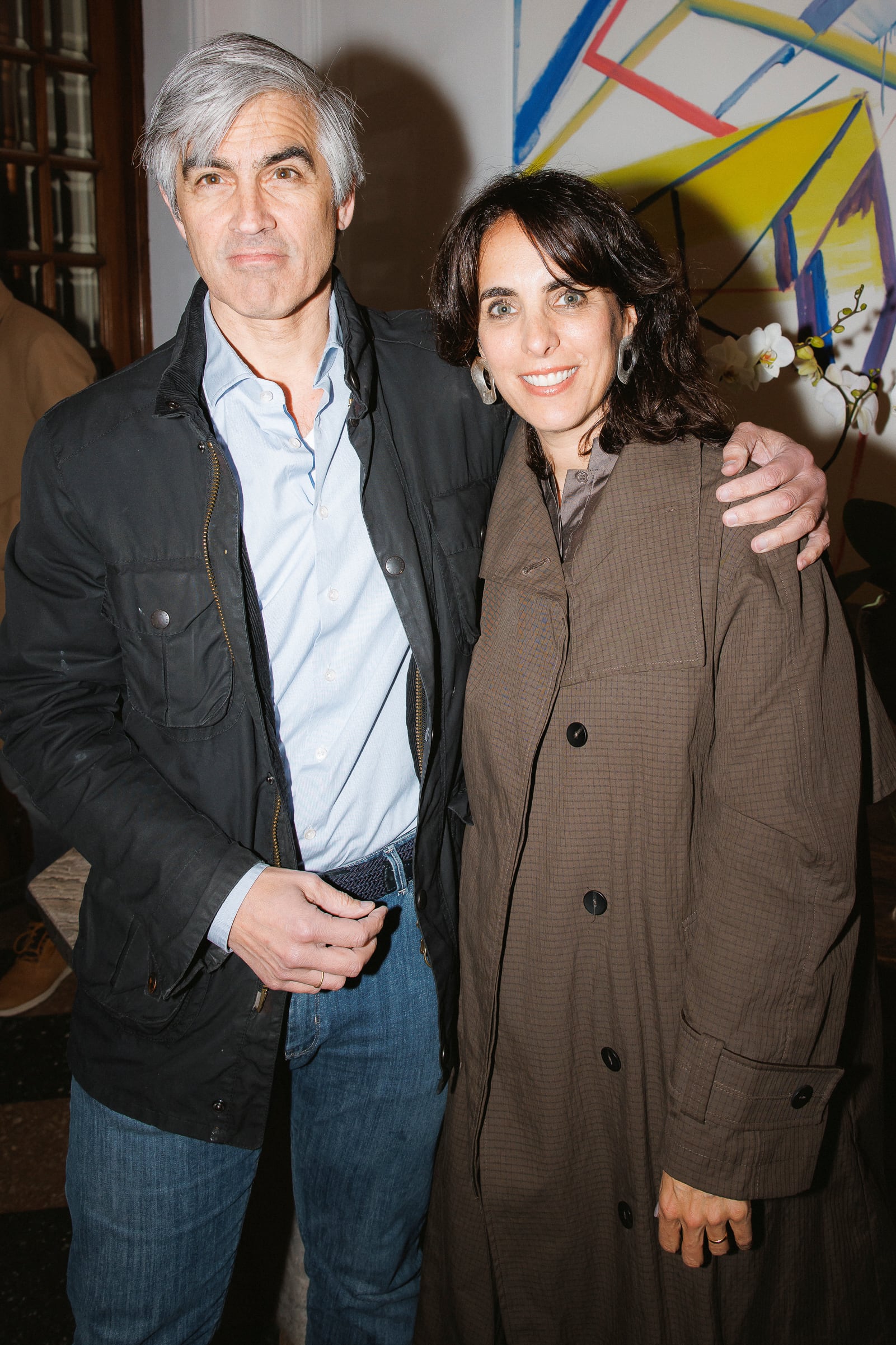 Eduardo Mallea y Cecilia Perazzo