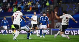 Los golazos de Nico Paz para el Como ante el Manchester United por la Champions League
