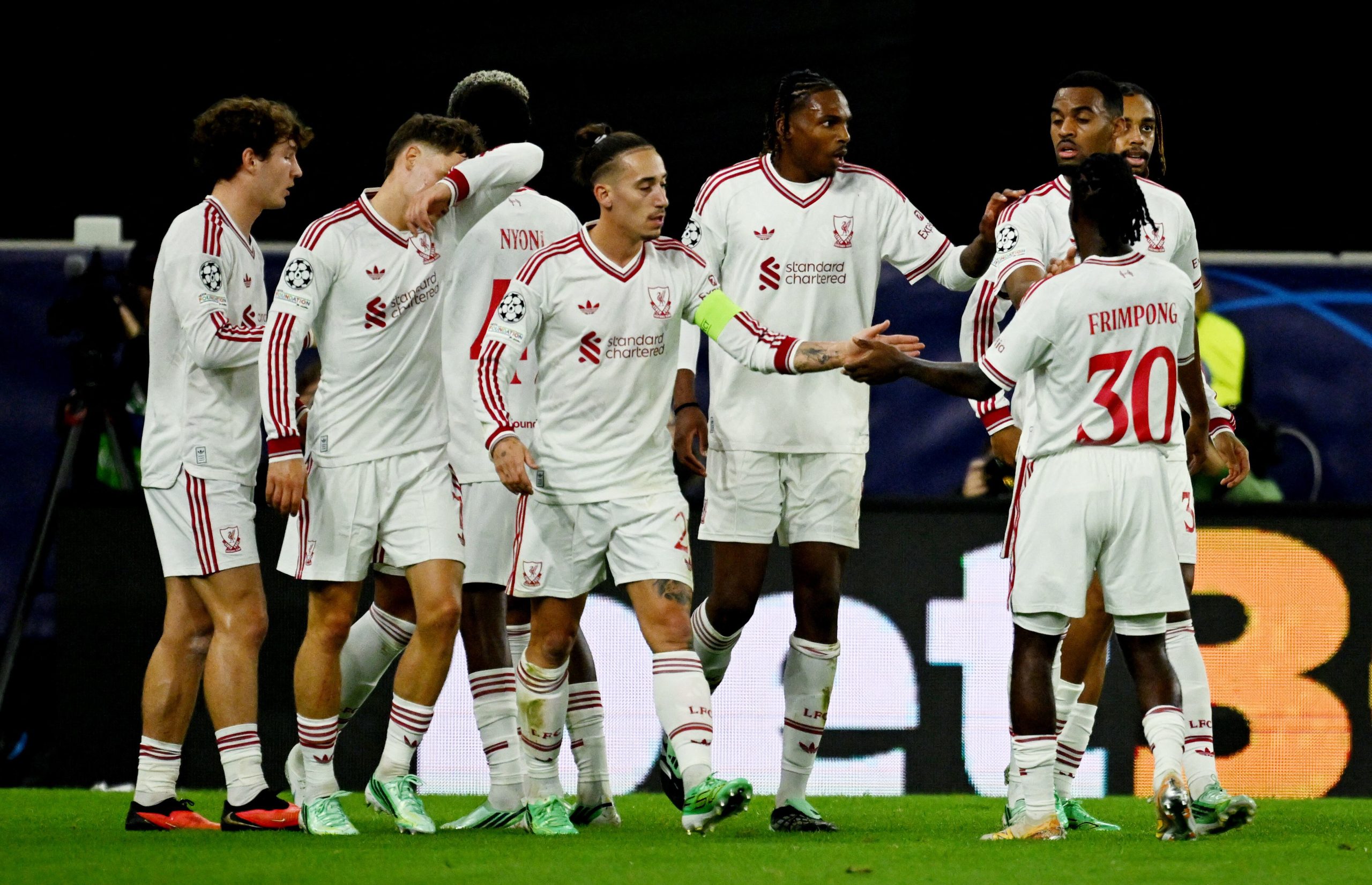 LASK Linz vs Liverpool por la fecha 2 de la Champions League del 2026.