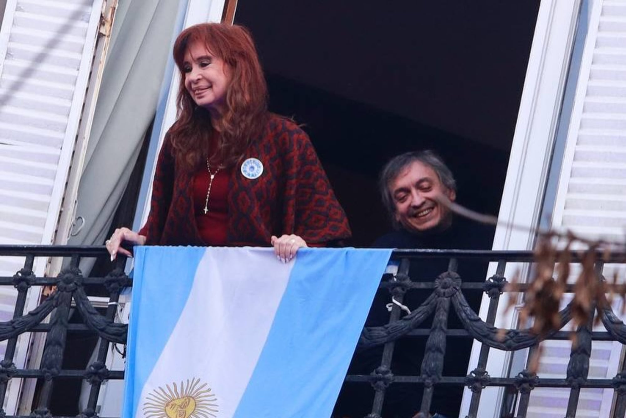 Cristina Fernández de Kirchner y Máximo Kirchner