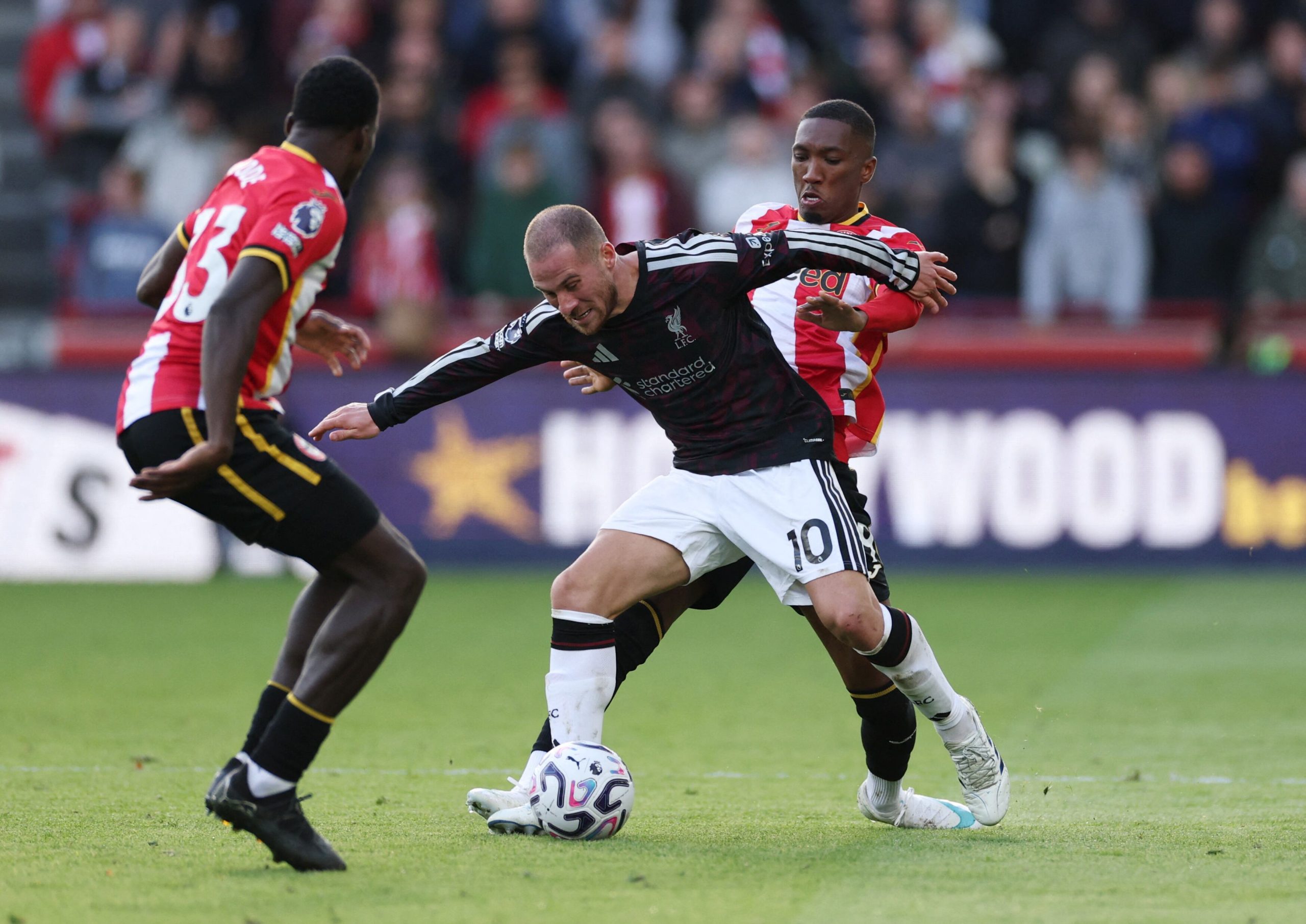 Brentford vs Liverpool por la fecha 7 de la Premier League del 2026.