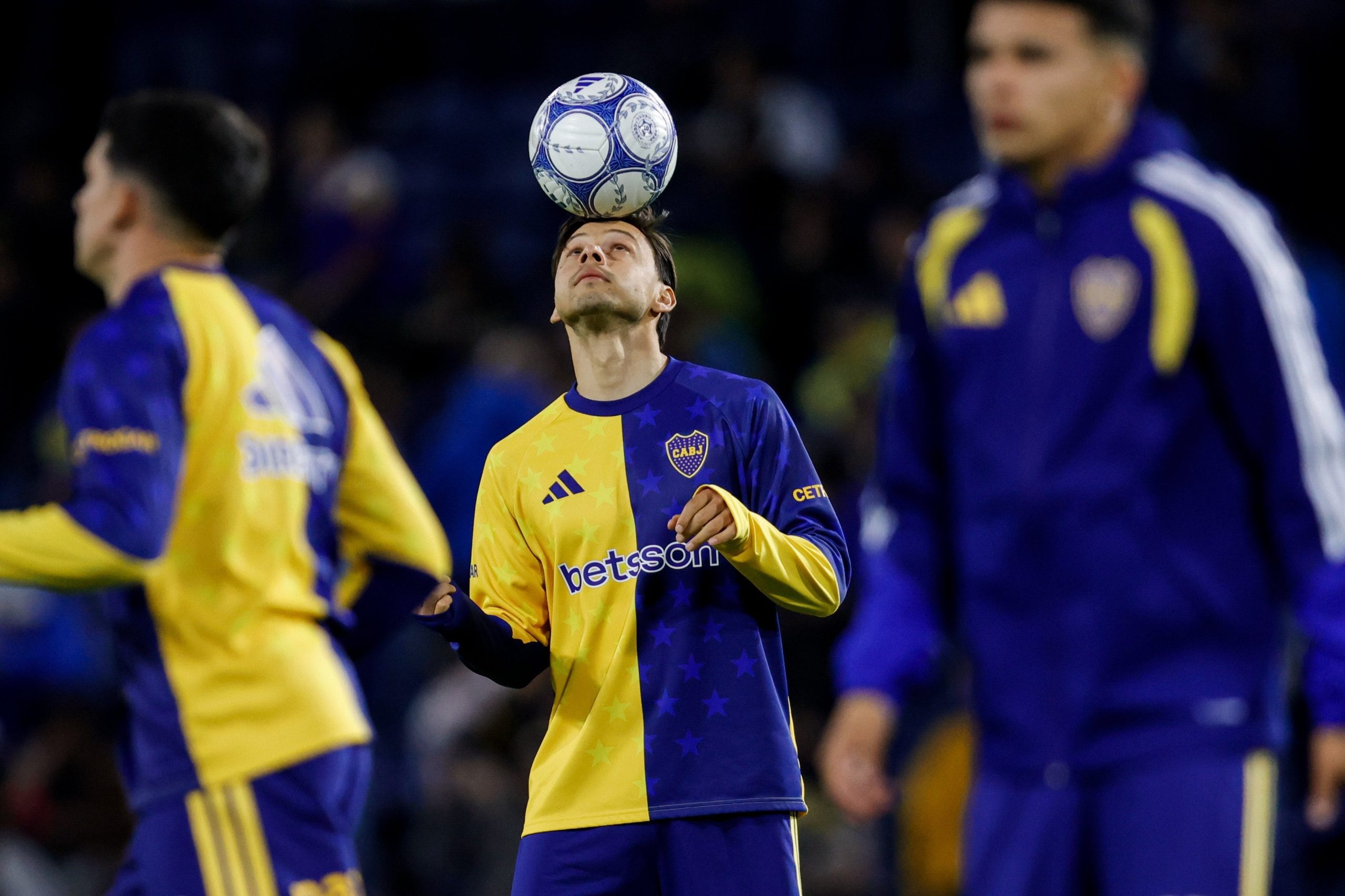 Ángel Romero es uno de los que tiene su oportunidad en Boca frente a Talleres, ante la lesión de Sebastián Villa y como variante de Carlos Palacios 