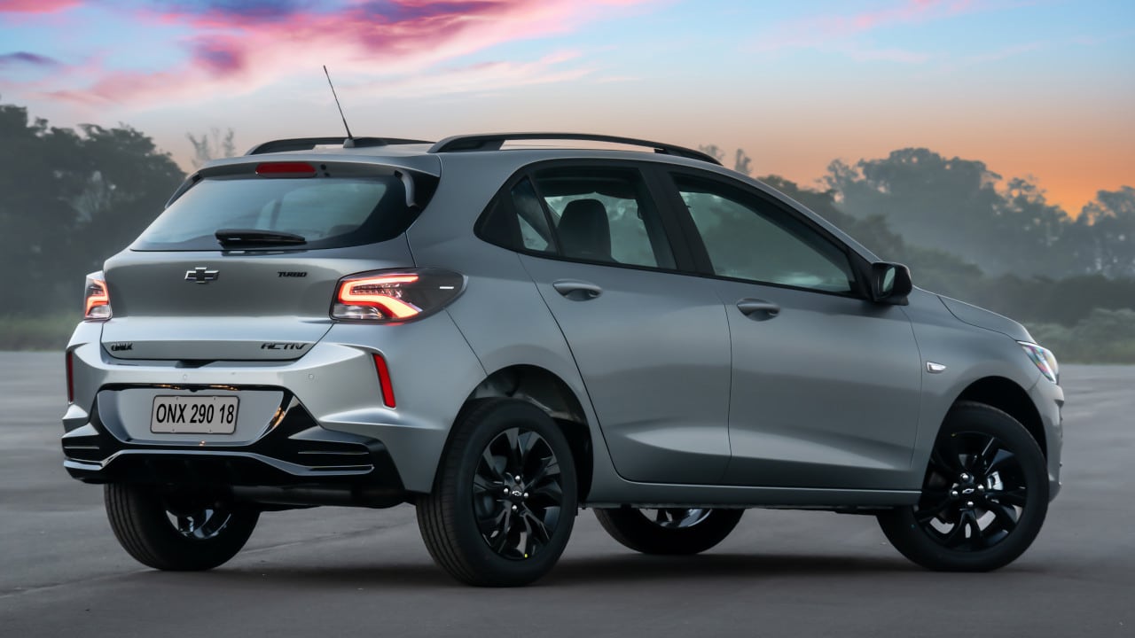 El Chevrolet Onix Activ cuenta con un motor naftero 1.0 litros turbo de 115 CV y 160 Nm de torque, asociado a una transmisión automática de 6 velocidades. Foto: GM.