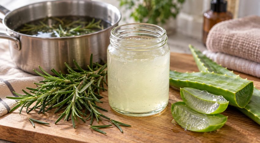Mezclar romero y aloe vera: para qué sirve y por qué expertos recomiendan usarlo en la ducha