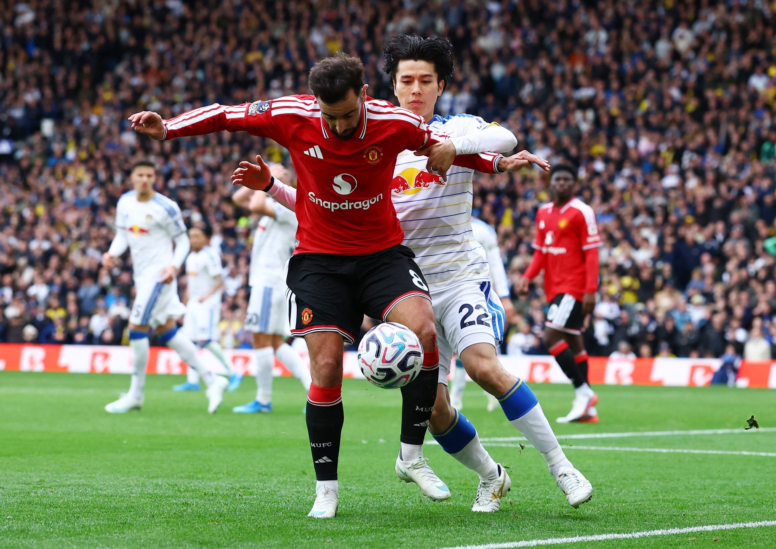 Leeds vs Man. United por la fecha 7 de la Premier League del 2026.